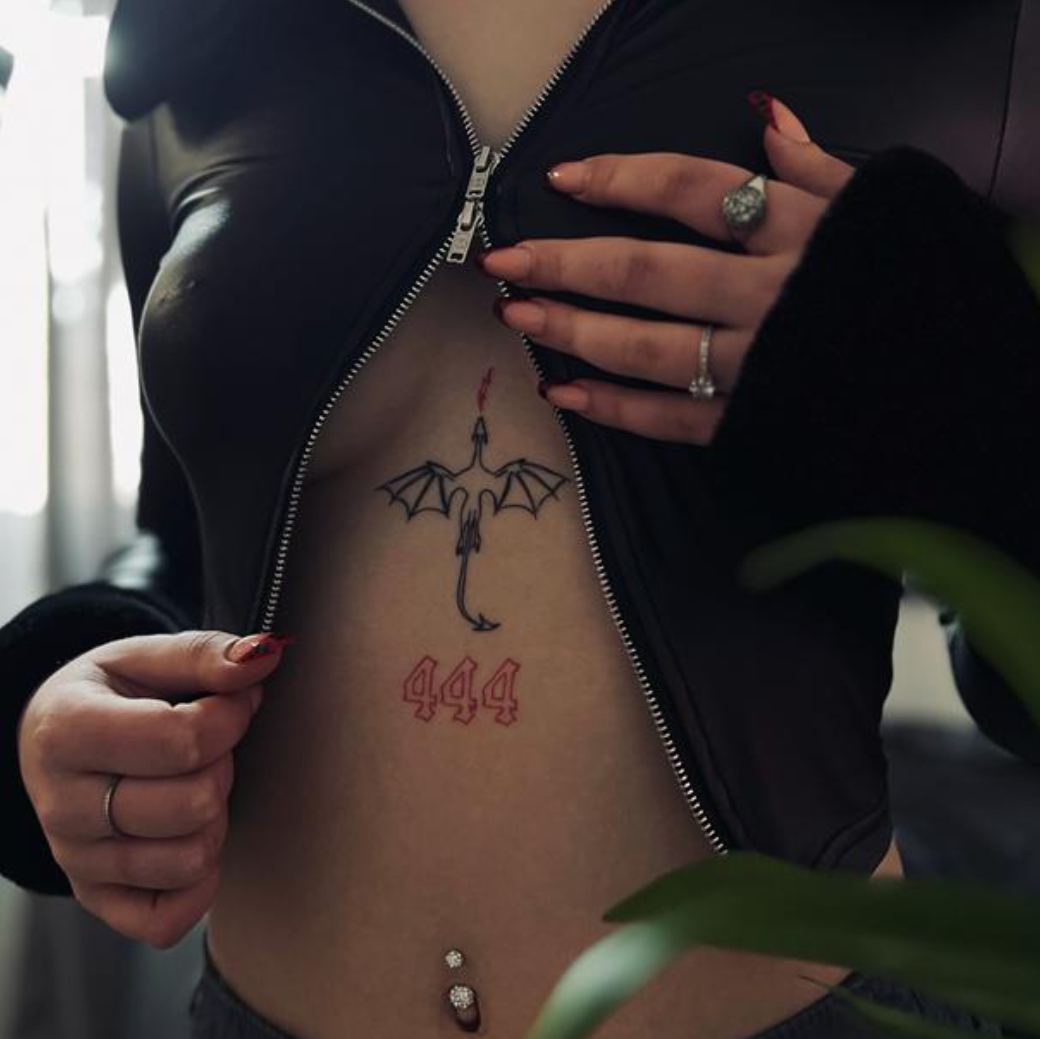 קעקוע Fine line